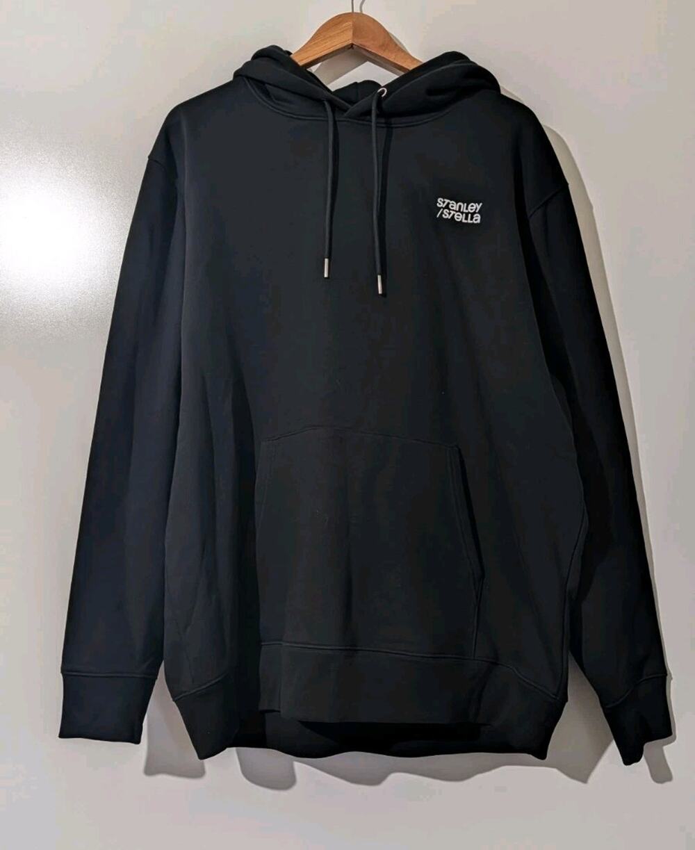 Stanley Stella Cruiser 2.0 Logo Organic Cotton Hoodie XL Black Sweatshirt S